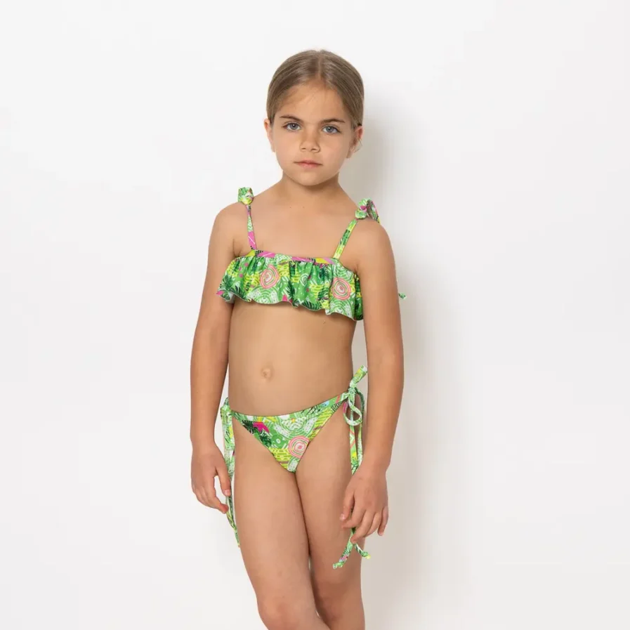 Girl's Ruffled Bikini Revolva