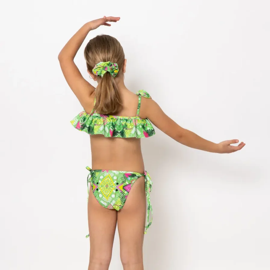 Girl's Ruffled Bikini Revolva