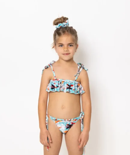 Girl's Ruffled Bikini Solea