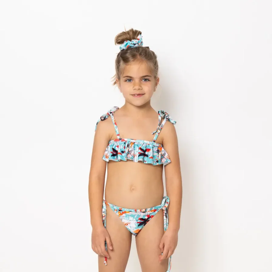 Girl's Ruffled Bikini Solea
