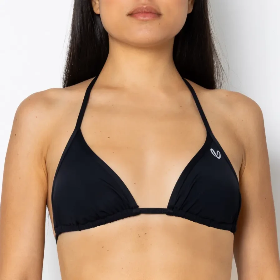 Women's Triangle Bikini Black