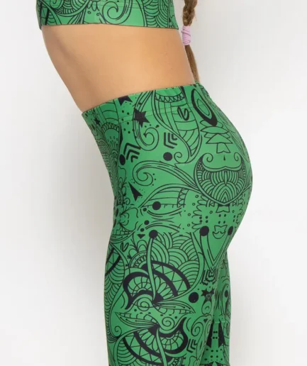 Vasiliki-Green-Totemia-Biker-Short