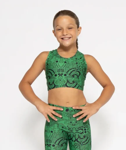 Vasiliki-Green-Totemia-Crop-Top
