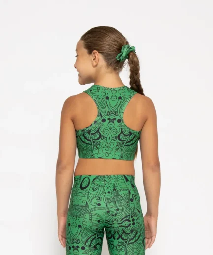 Vasiliki-Green-Totemia-Crop-Top