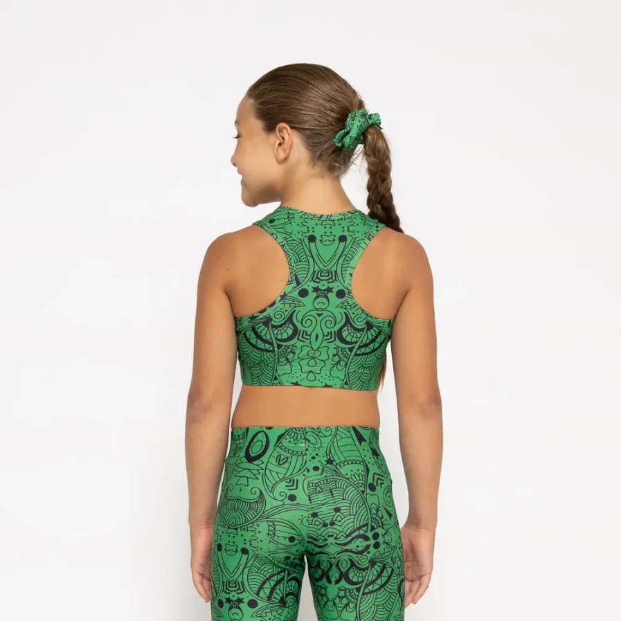 Vasiliki-Green-Totemia-Crop-Top