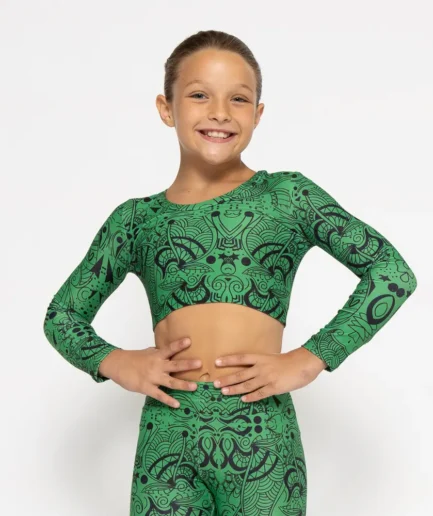 Vasiliki-Green-Totemia-Long-Sleeve-Top
