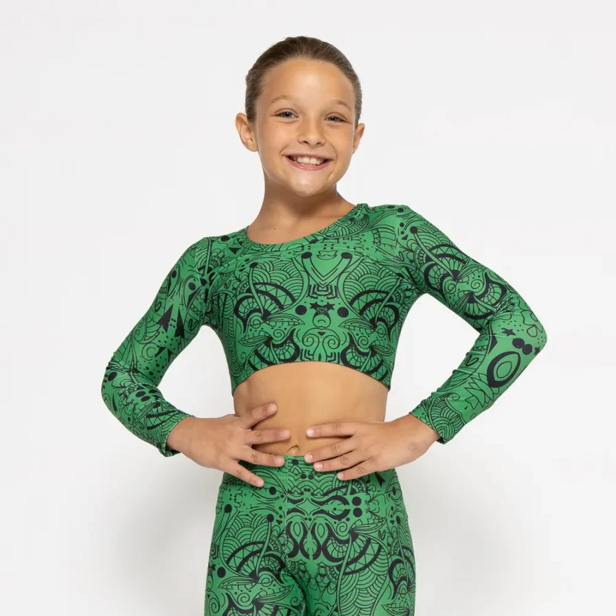 Vasiliki-Green-Totemia-Long-Sleeve-Top