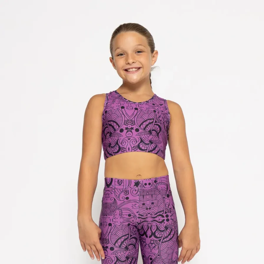 Vasiliki-Purple-Totemia-Crop-Top