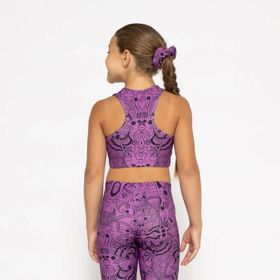 Vasiliki-Purple-Totemia-Crop-Top