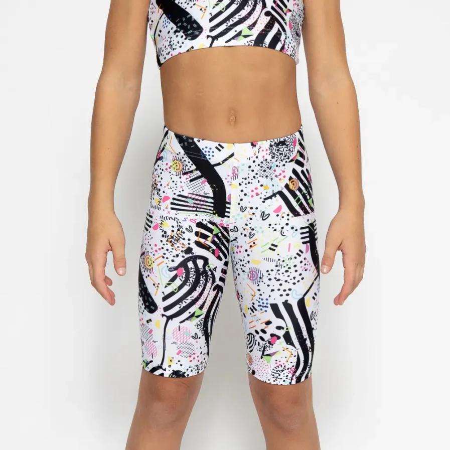 Vasiliki-White-Feelstorm-Biker-Short