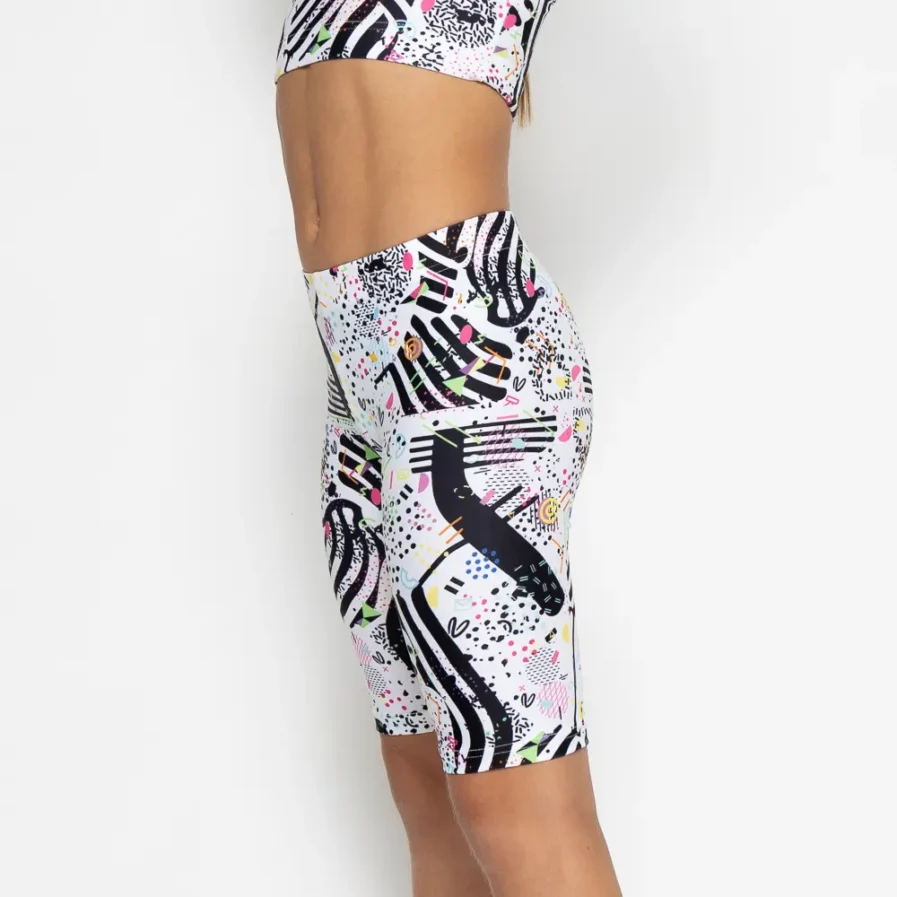 Vasiliki-White-Feelstorm-Biker-Short