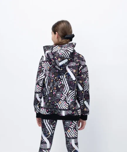 Girl’s Black Feelstorm Kids Hoodie