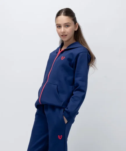 Girl’s Blueberry Tracksuit Set