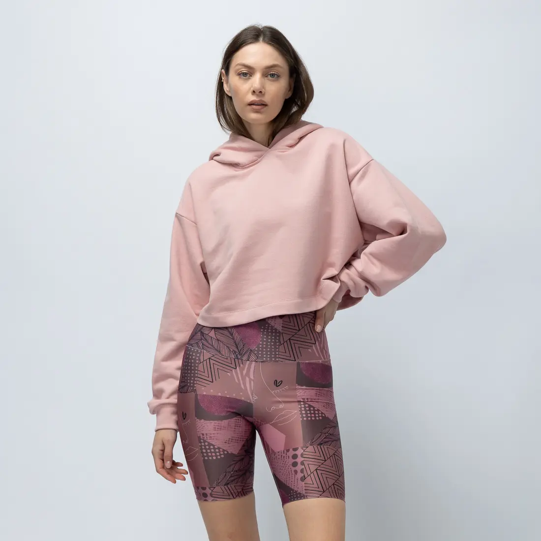 Women’s Addict Cropped Hoodie 1