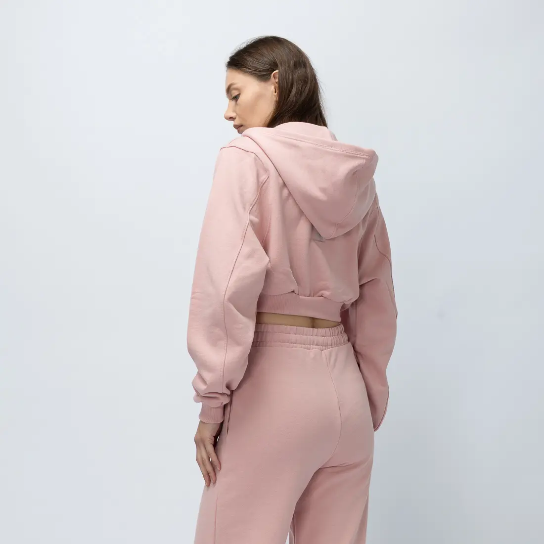 Women’s Addict Cropped Zip Up Hoodie 2