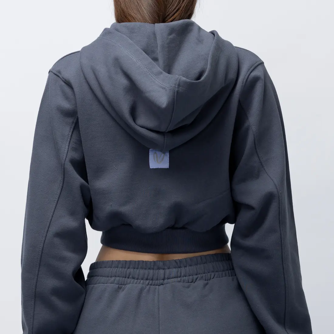 Women’s Ardesia Cropped Zip Up Hoodie 2