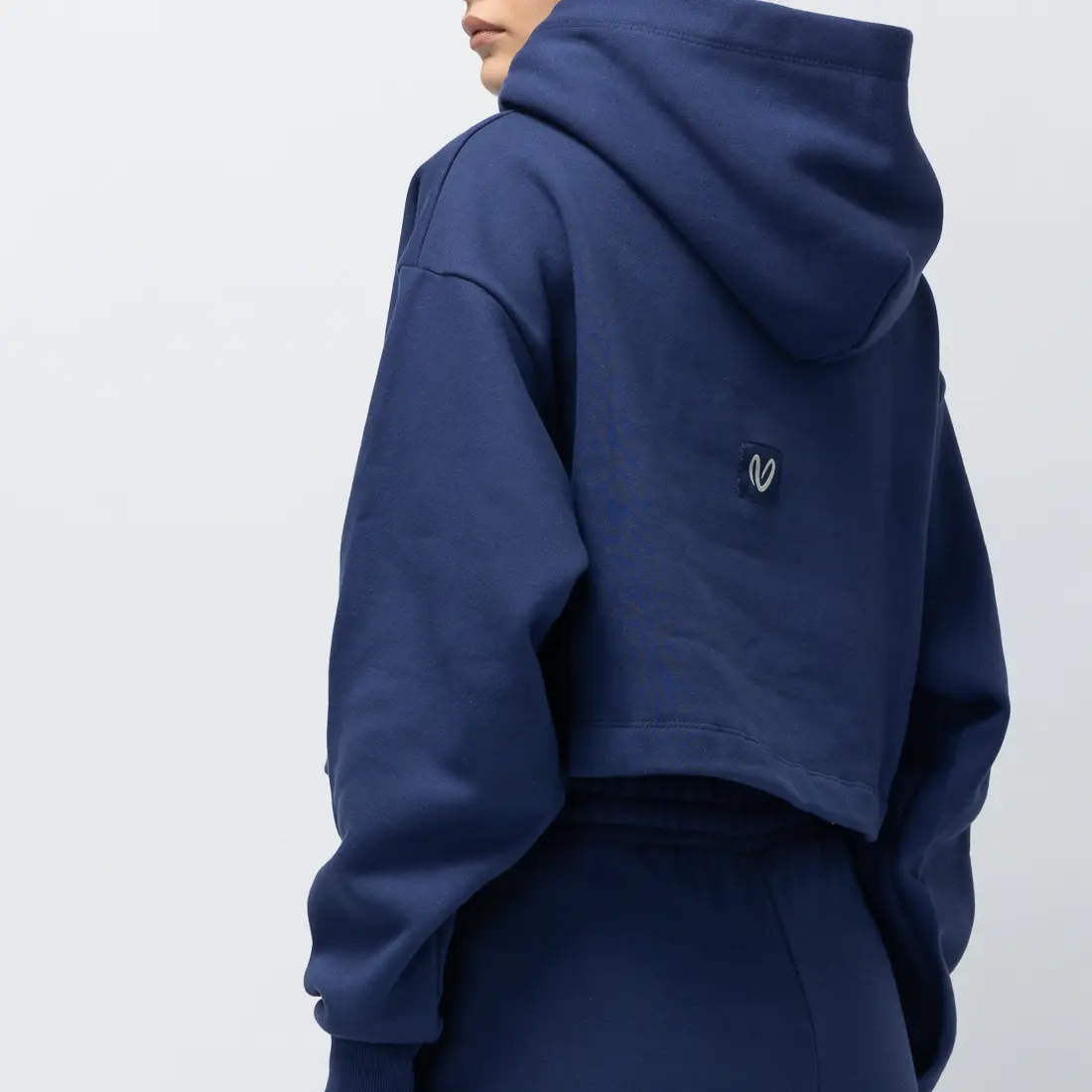 Women’s Blueberry Cropped Hoodie 2