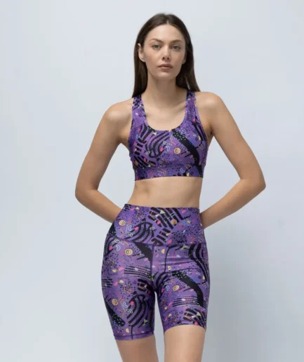 Women’s Purple Feelstorm Sports Bra Top