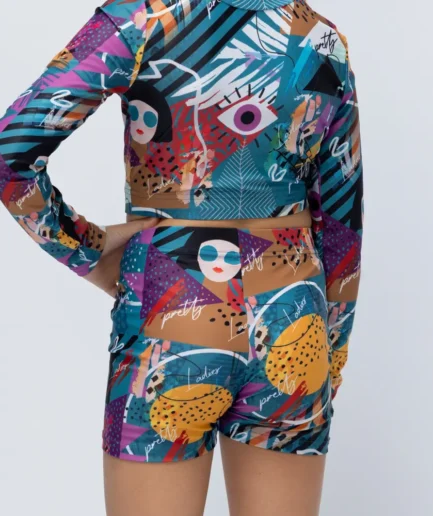 Girls’ Short Blue Seen | Vasiliki