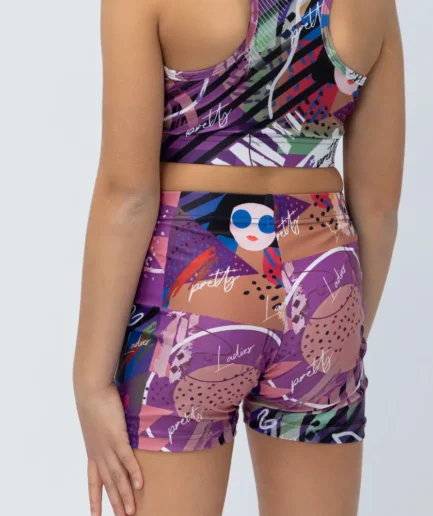 Girls’ Short Violet Seen | Vasiliki