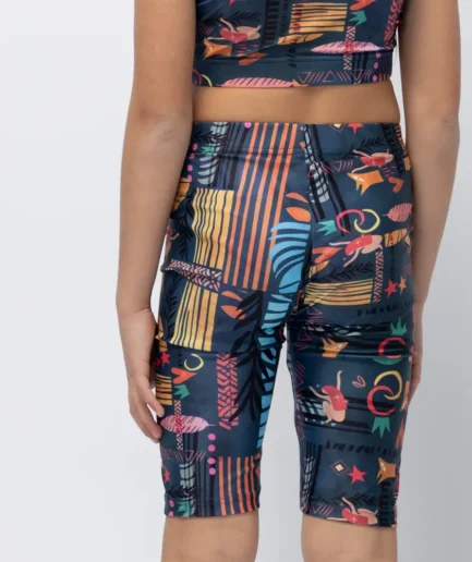 Girls’ Biker Short Blue Ease | Vasiliki