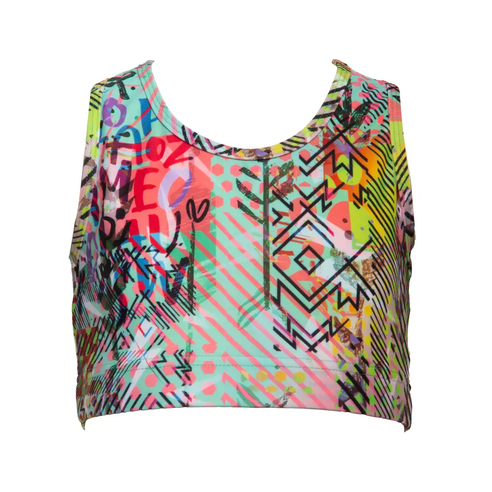 Girls’ Crop Top Mint Activecode 1