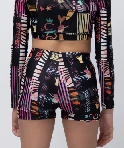 Girls’ Short Black Ease | Vasiliki