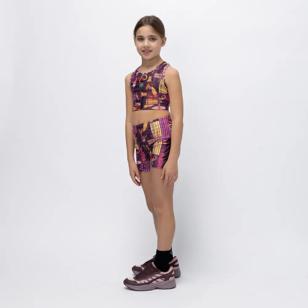 Girls’ Short Pastel Purple Ease Vasiliki 4