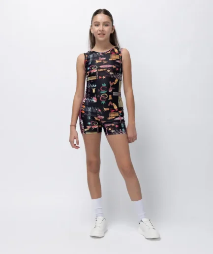 Girls’ Unitard Black Ease | Vasiliki