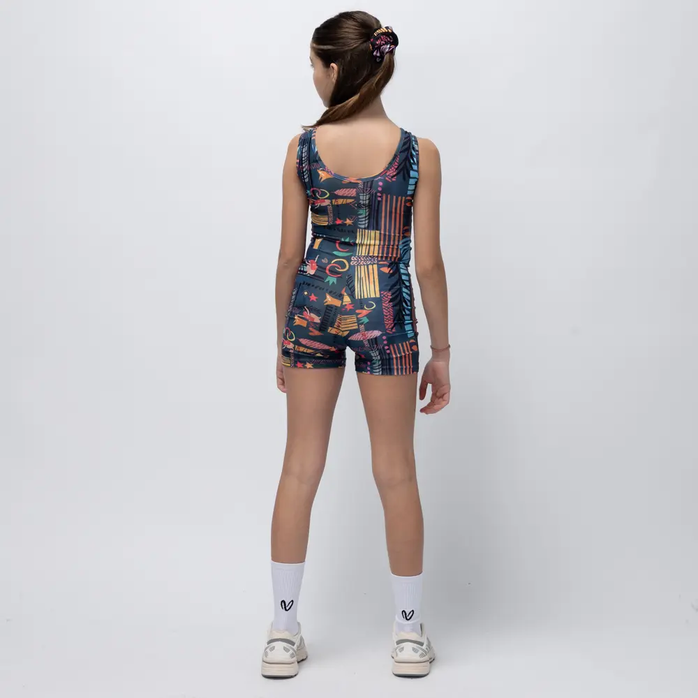 Girls’ Unitard Blue Ease Vasiliki 2