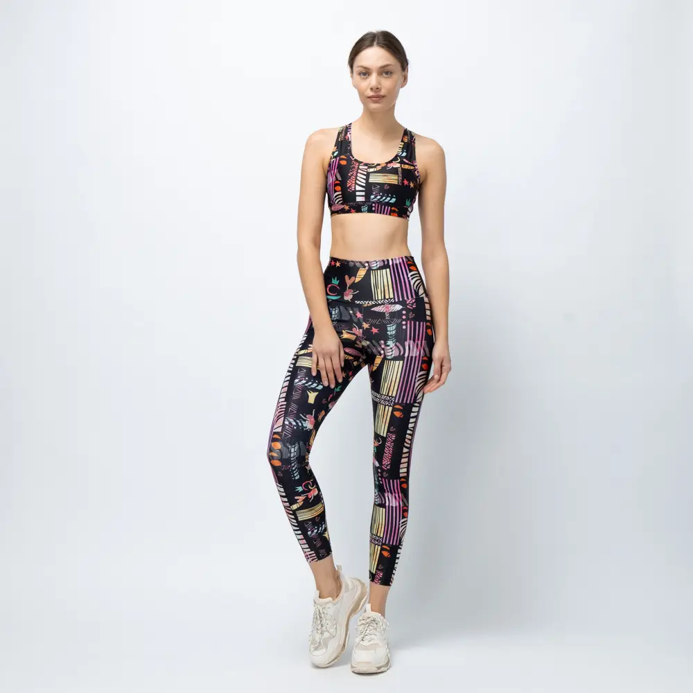 Women’s High-Waist Legging Black Ease Vasiliki 1