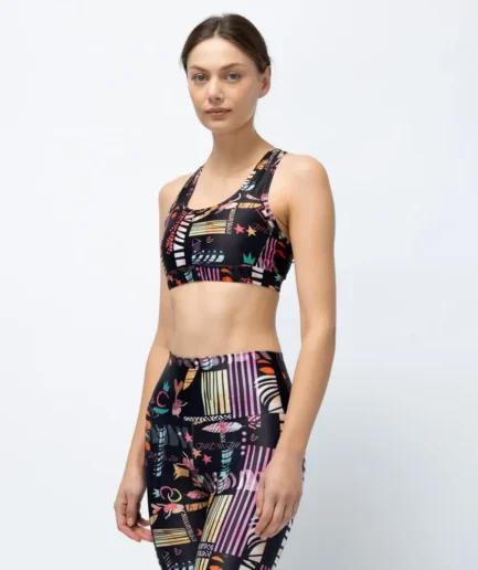 Women’s Sport Bra Black Ease | Vasiliki