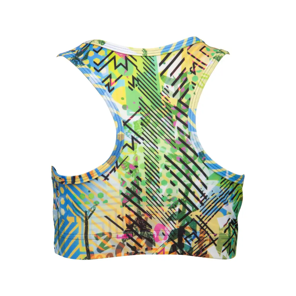Girls’ Crop Top Blue Activecode Vasiliki 2