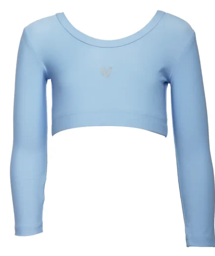 Girls’ Long Sleeve Crop Top Fish | Vasiliki