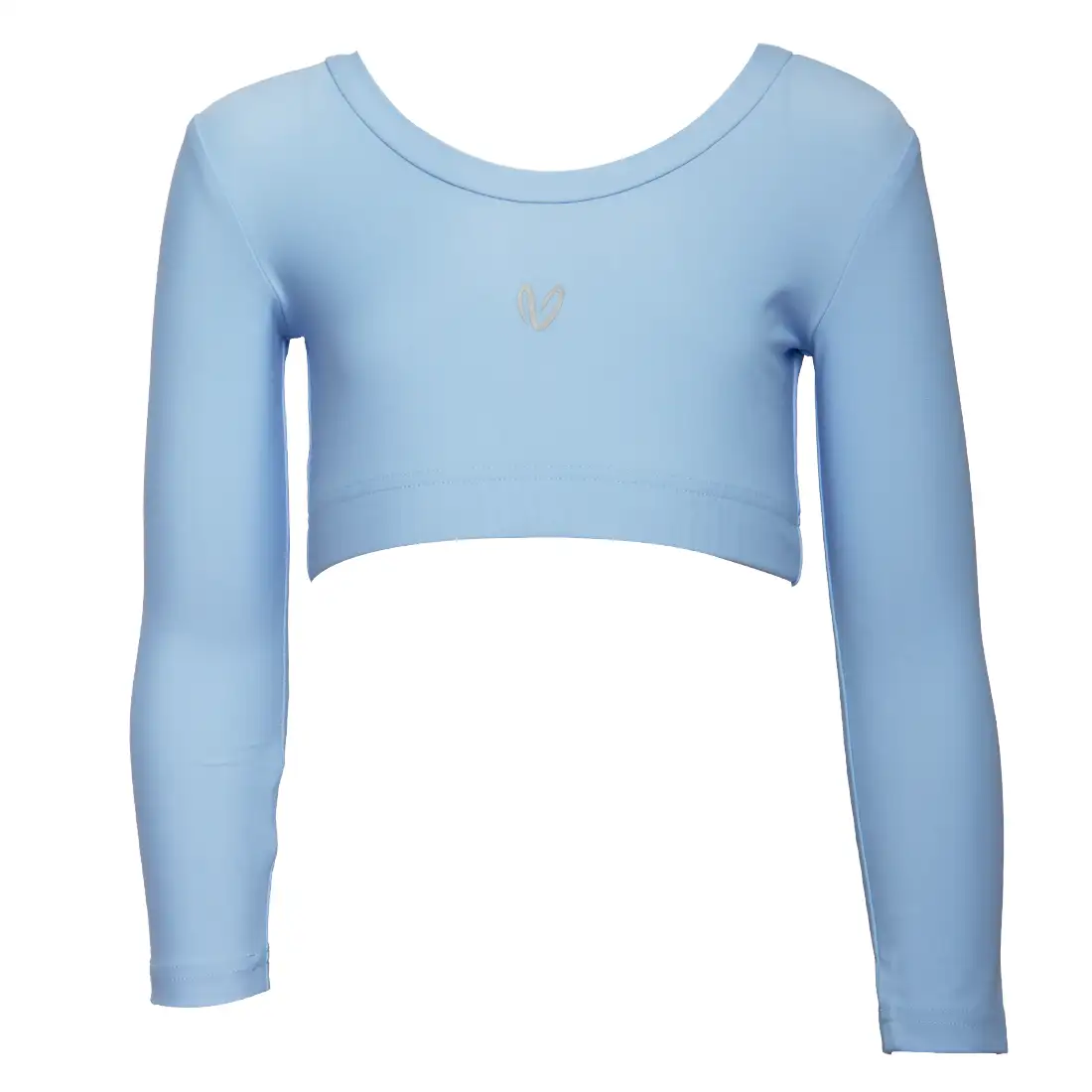 Girls’ Long Sleeve Crop Top Fish Vasiliki 1