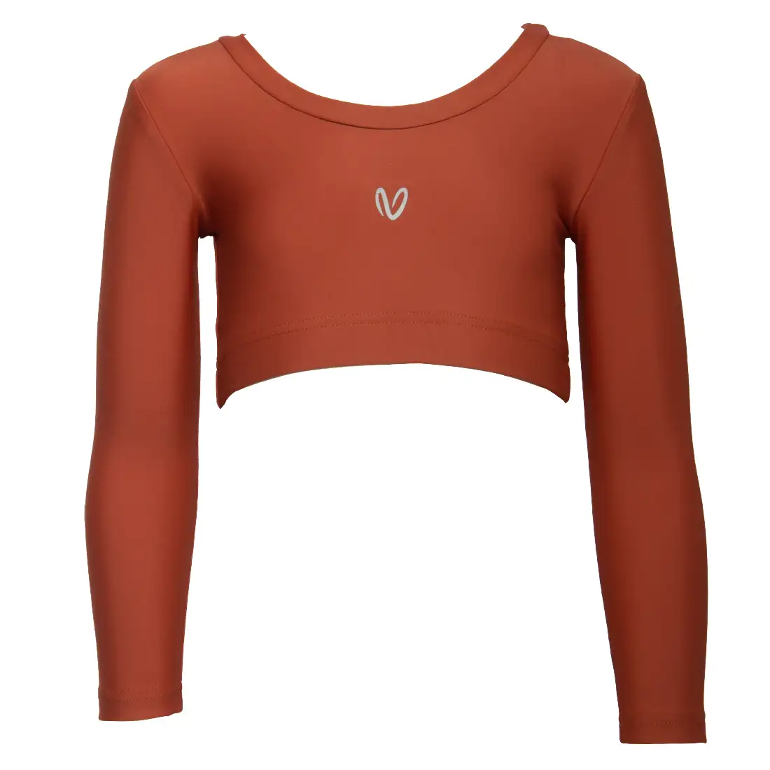 Girls’ Long Sleeve Crop Top Medina Vasiliki 1