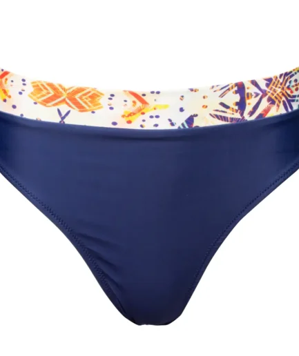 Women’s Bikini Bottom Printed Waistband Goldenplay | Vasiliki