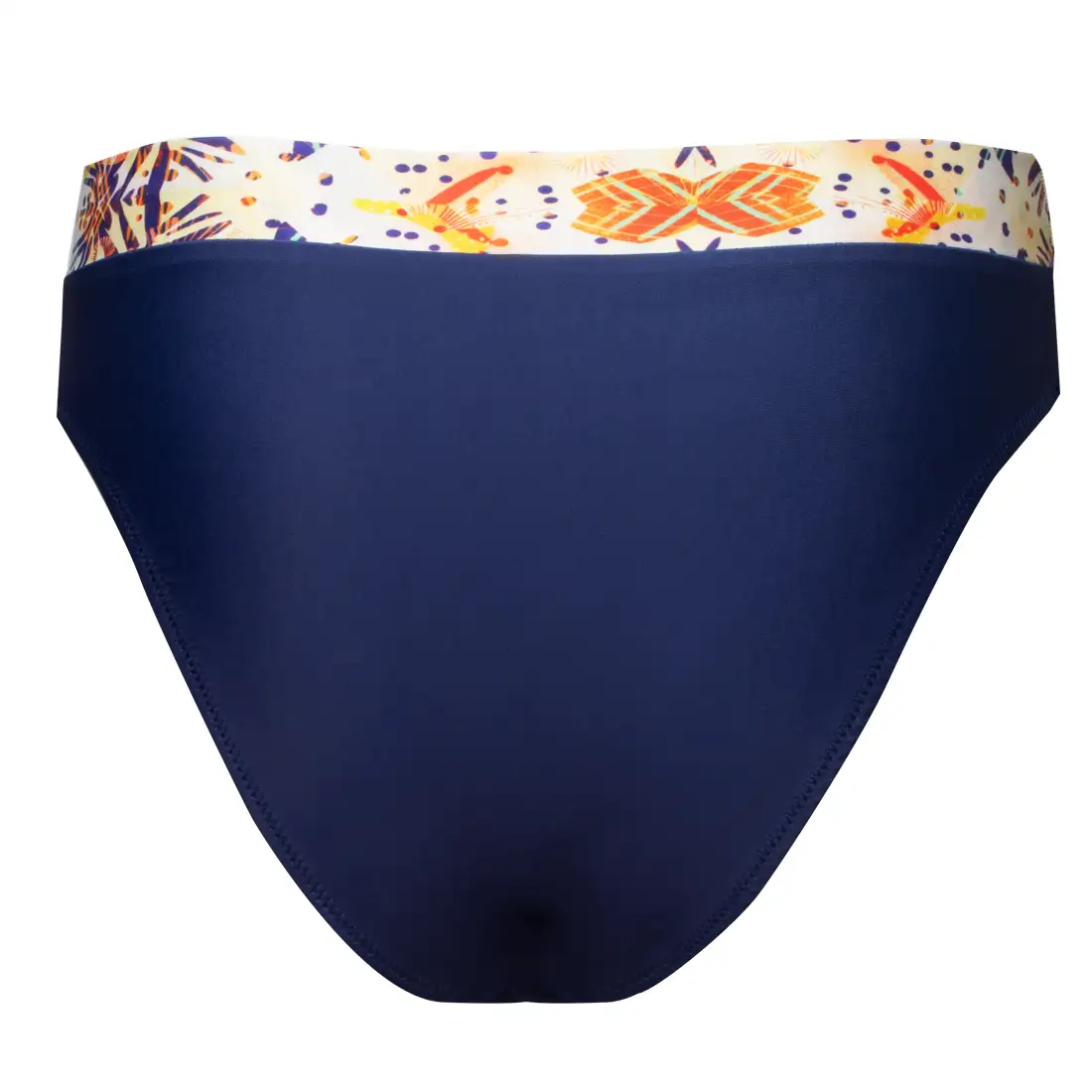Women’s Bikini Bottom Printed Waistband Goldenplay Vasiliki 2
