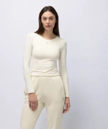 Women’s Mellow Seamless Look Long Sleeve T-Shirt | Vasiliki