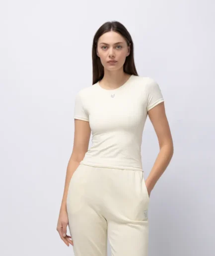 Women’s Mellow Seamless Look Short Sleeve T-Shirt | Vasiliki