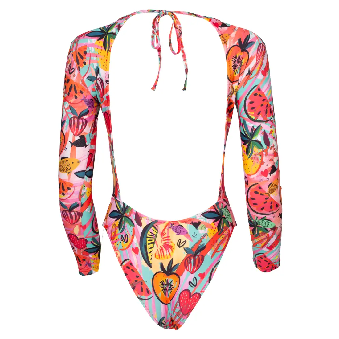Women’s Swimwear One Piece Long Sleeve Bodysuit Joypop Vasiliki 2