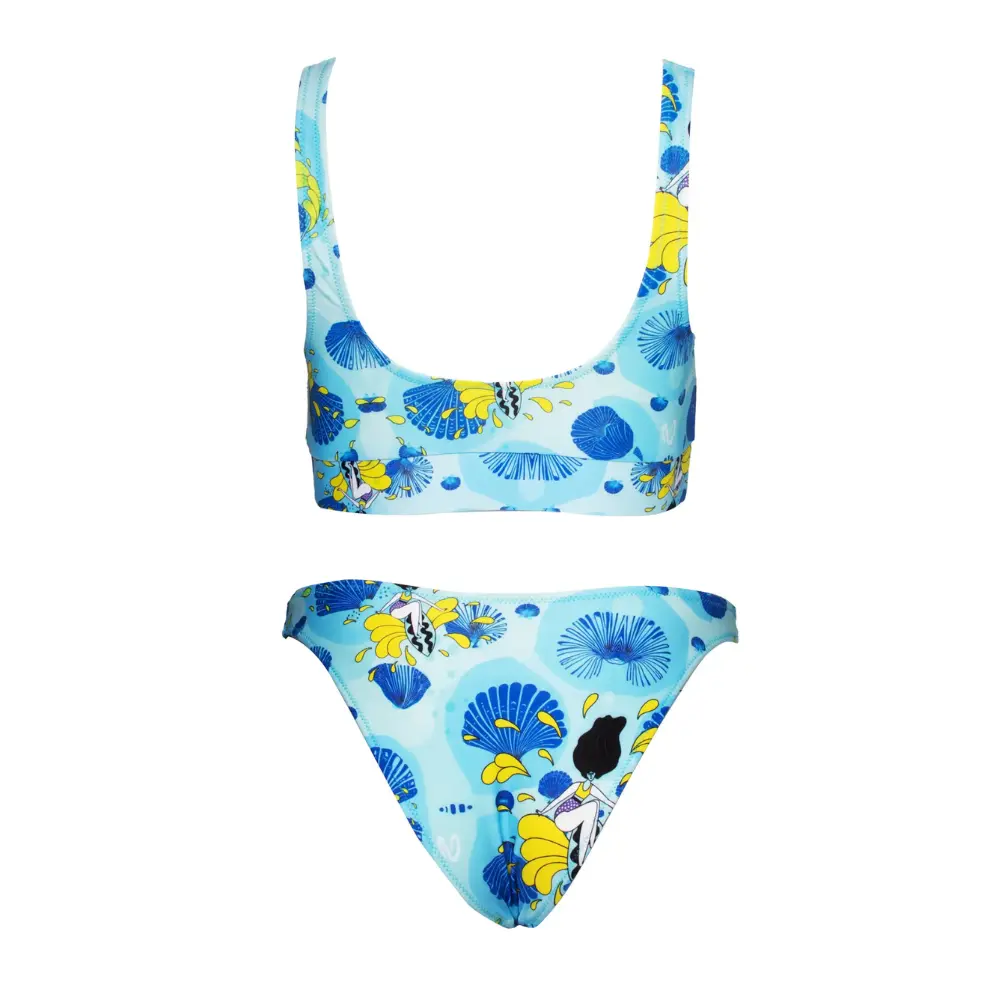 Women’s Swimwear Square Neck Bikini Set Waveplay Vasiliki 2
