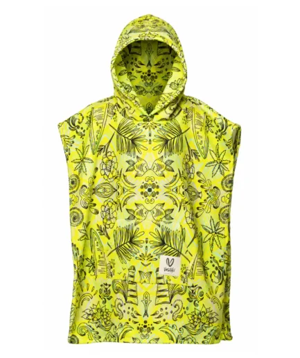 Girls’ Hooded Terry Poncho Lightplay | Vasiliki