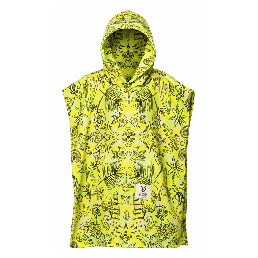 Girls’ Hooded Terry Poncho Lightplay Vasiliki