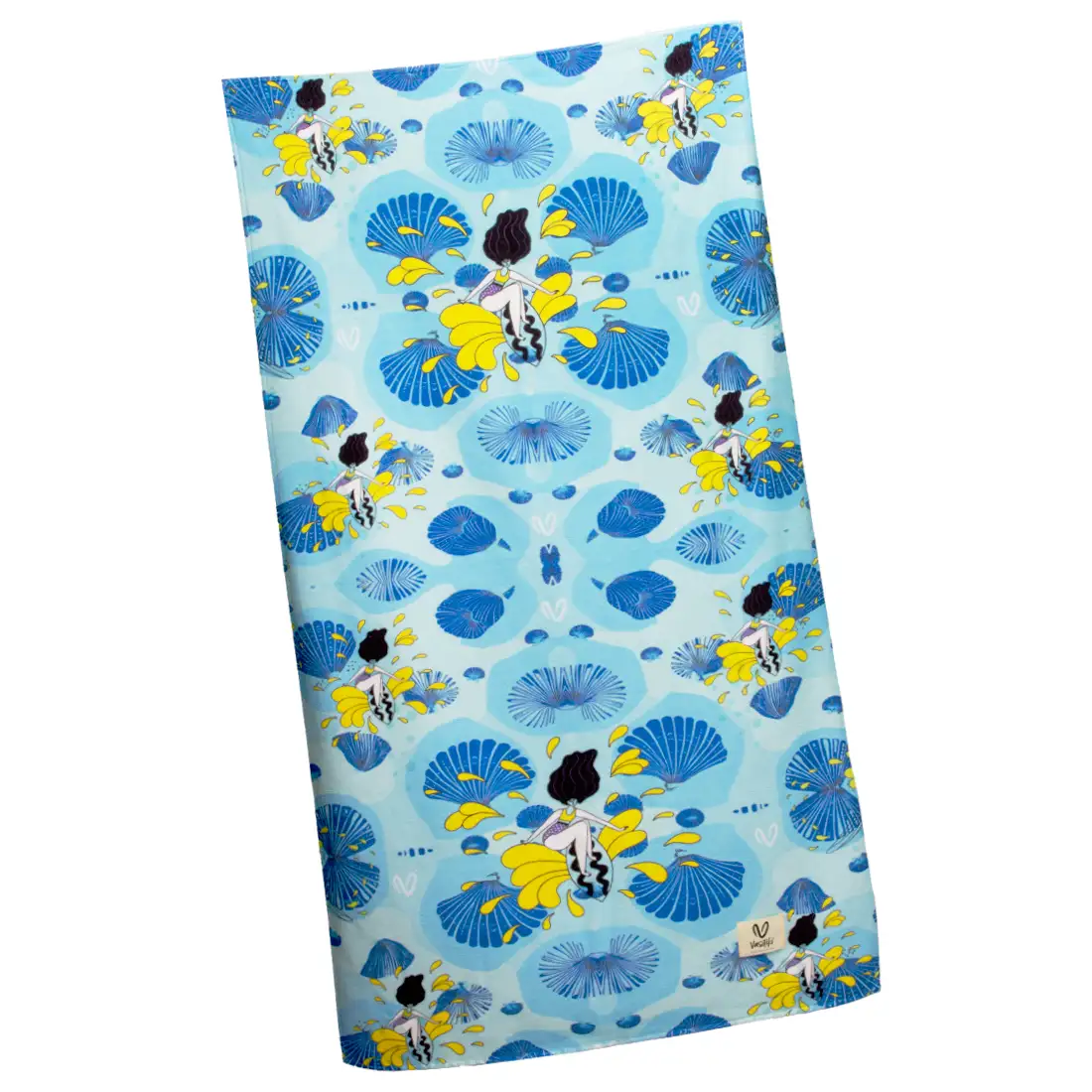 Women’s Beach Towel Waveplay Vasiliki 1