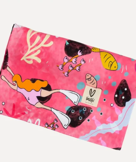 Women’s Microfiber Beach Towel Juicydive | Vasiliki