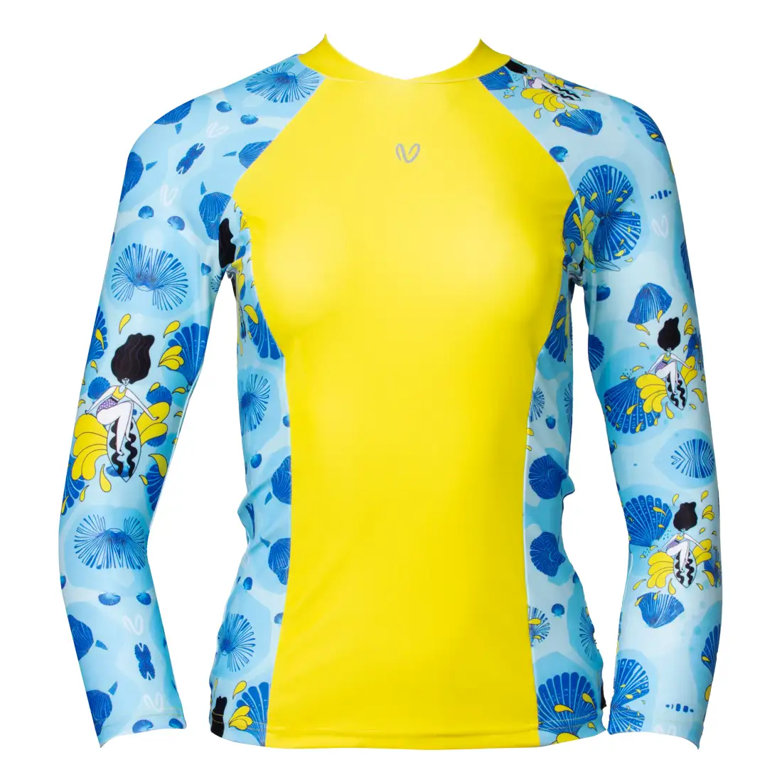 Women’s Swimwear Long Sleeve Lightplay Waveplay Vasiliki 1