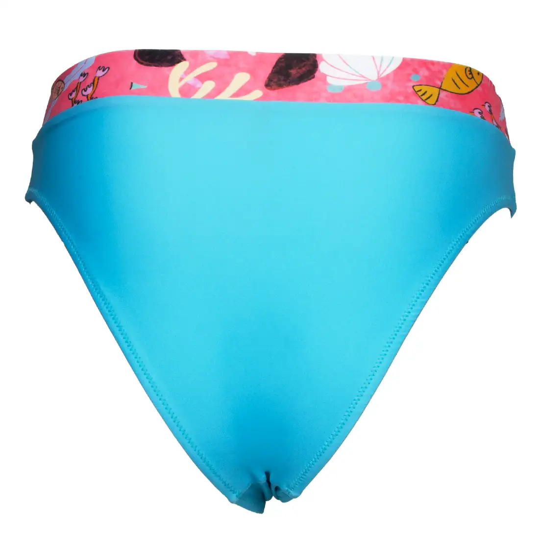 Women’s Bikini Bottom Printed Waistband Juicydive Vasiliki 2