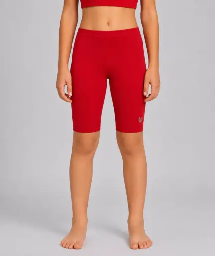 Girls’ Biker Short Sporting Red | Vasiliki