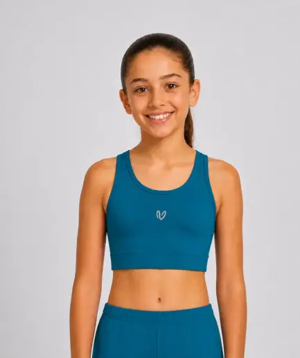 Girls’ Crop Top Oceanside | Vasiliki